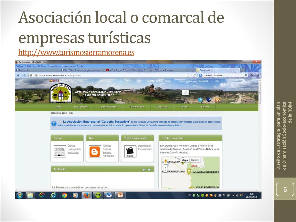 Asociación local o comarcal de empresas turísticas