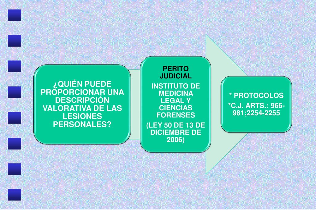 ¿QUIÉN PUEDE PROPORCIONAR UNA DESCRIPCIÓN VALORATIVA DE LAS LESIONES PERSONALES