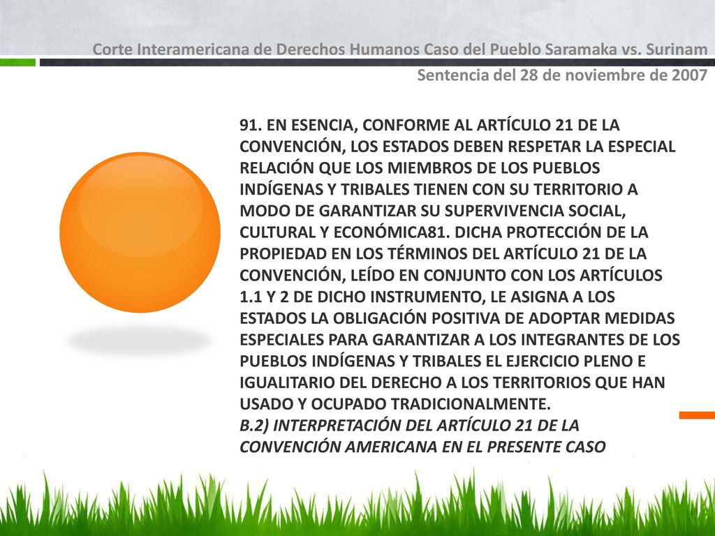 Corte Interamericana de Derechos Humanos Caso del Pueblo Saramaka vs