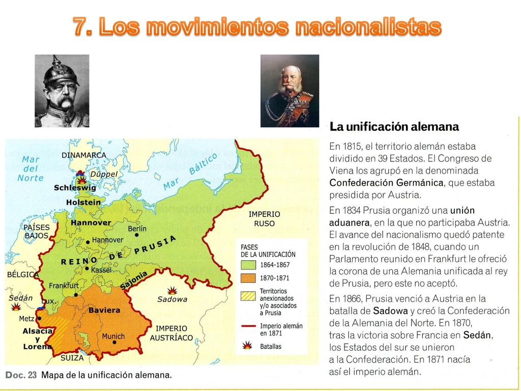 7. Los movimientos nacionalistas