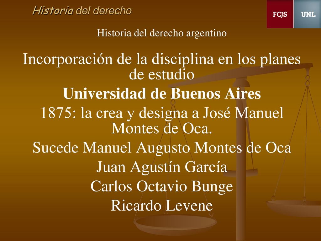 Incorporación de la disciplina en los planes de estudio