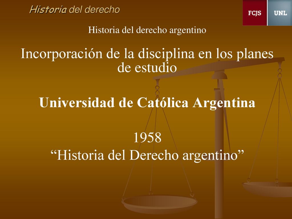 Incorporación de la disciplina en los planes de estudio