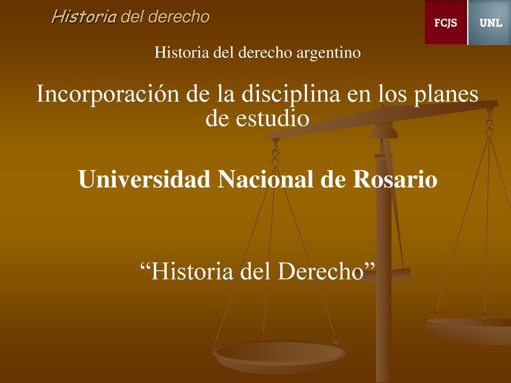 Incorporación de la disciplina en los planes de estudio