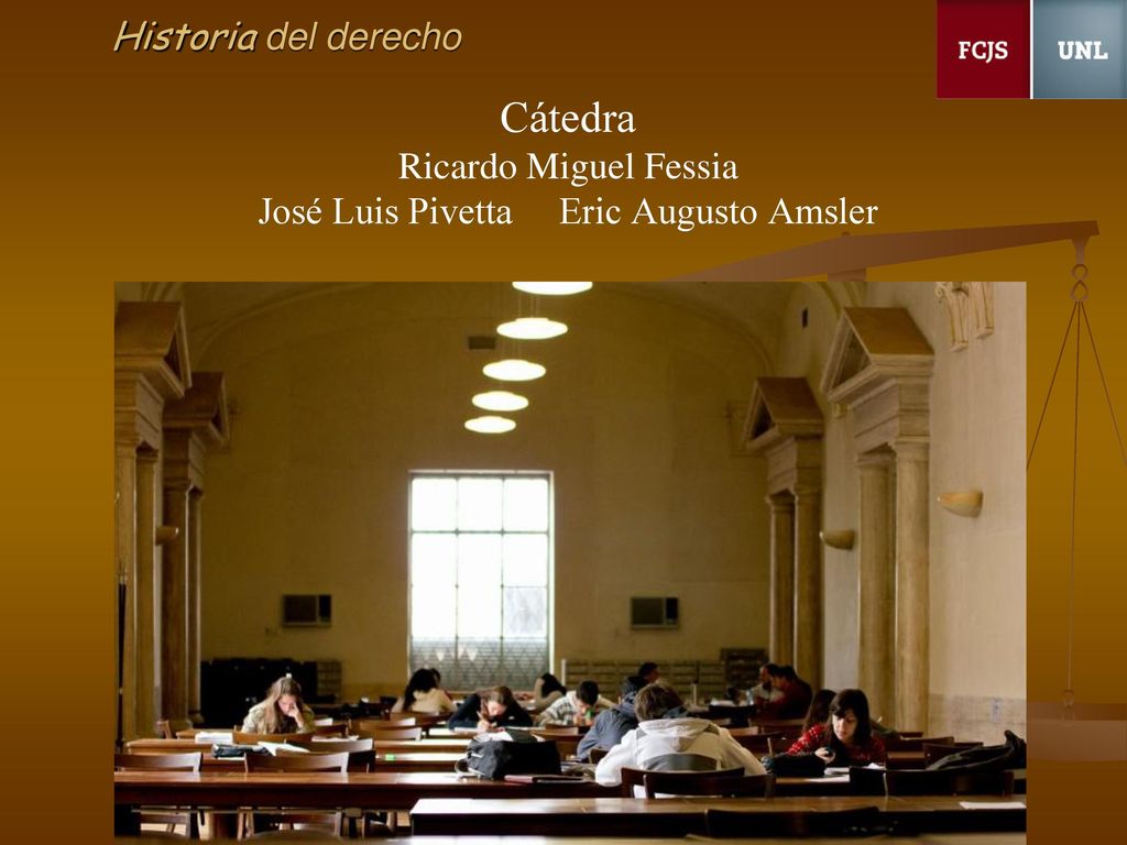 Cátedra Ricardo Miguel Fessia José Luis Pivetta Eric Augusto Amsler