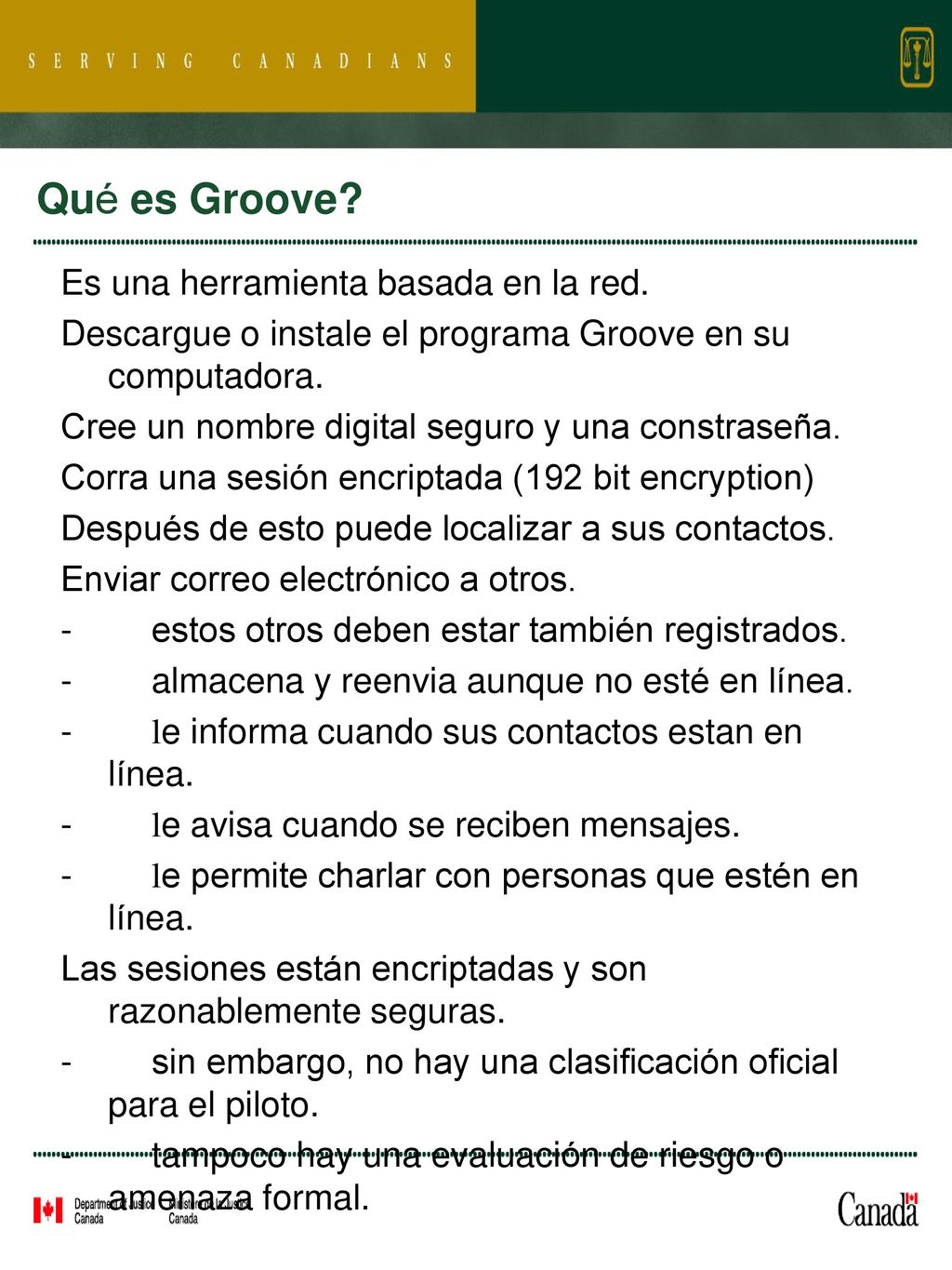 Qué es Groove Es una herramienta basada en la red.