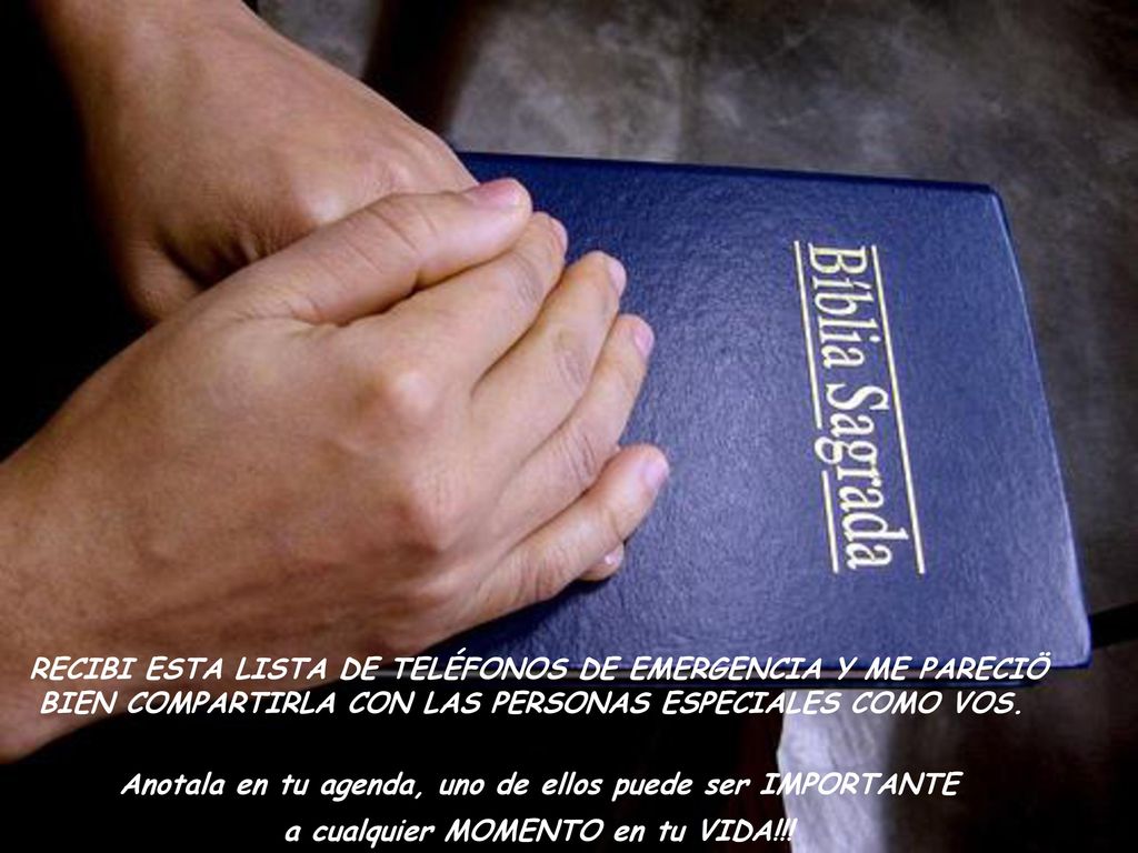 Anotala en tu agenda, uno de ellos puede ser IMPORTANTE