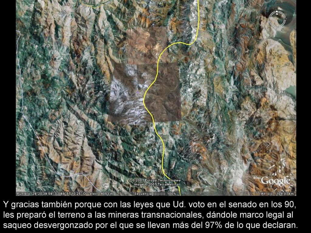 Y gracias también porque con las leyes que Ud
