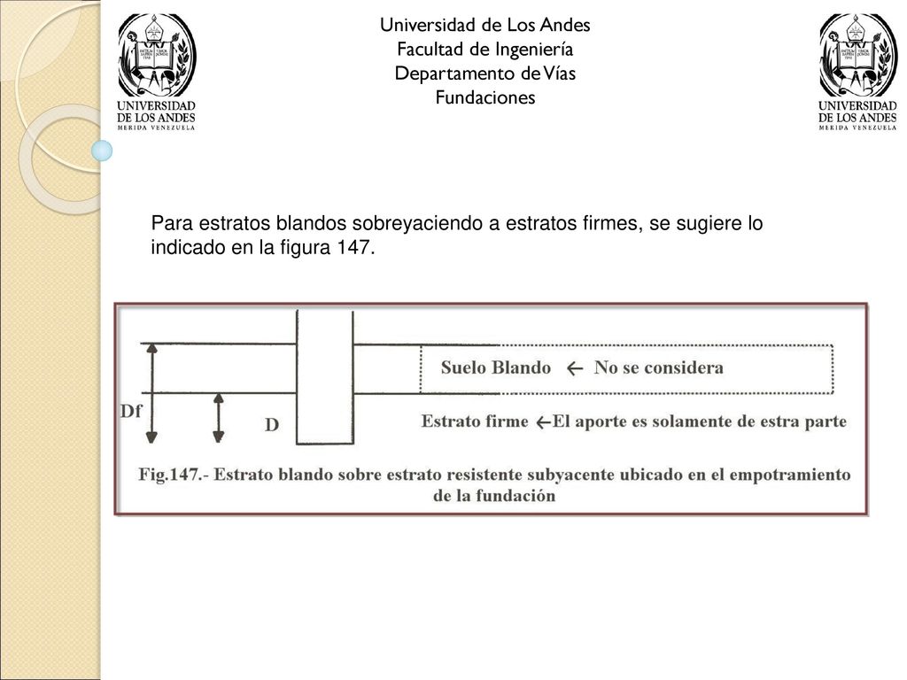 Universidad de Los Andes Facultad de Ingeniería Departamento de Vías