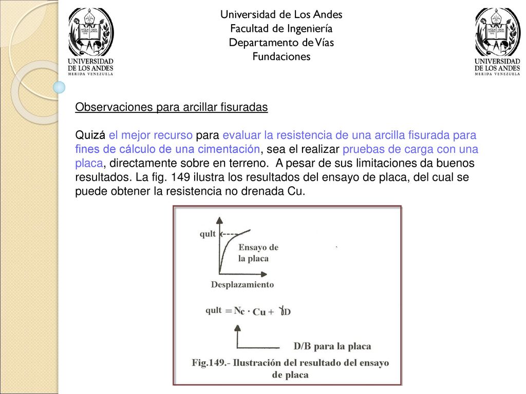 Universidad de Los Andes Facultad de Ingeniería Departamento de Vías