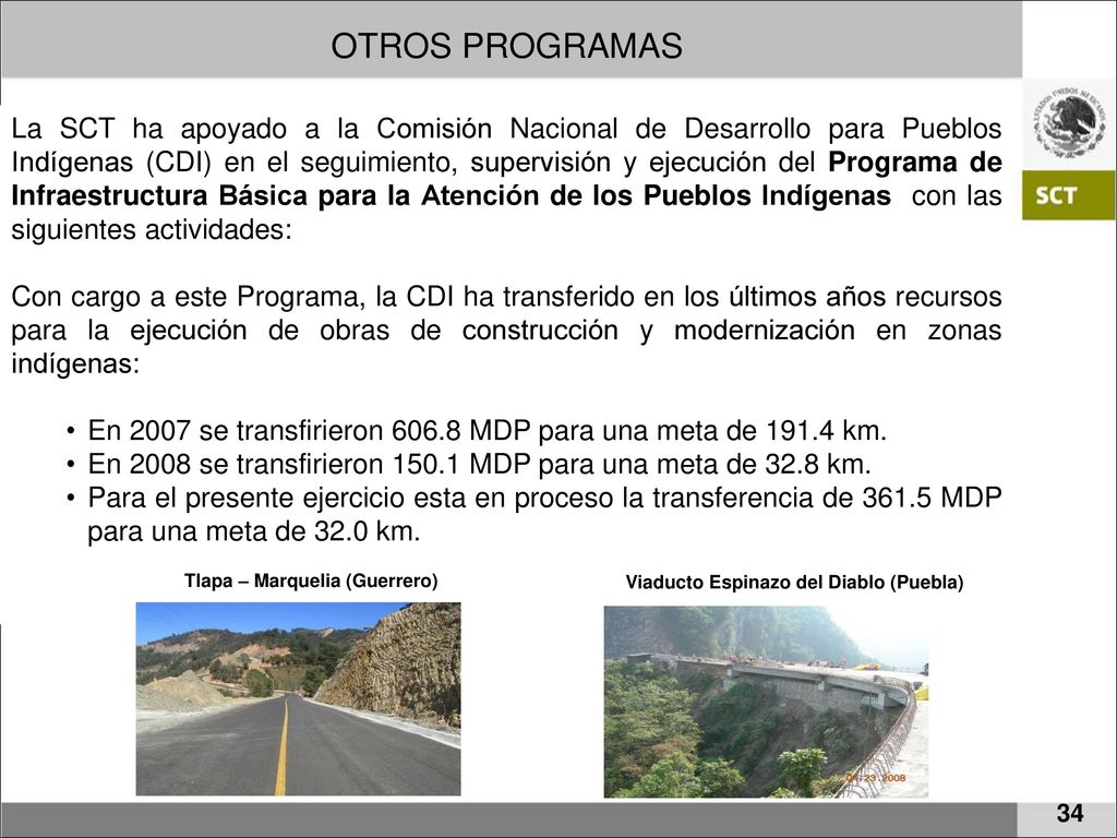 Tlapa – Marquelia (Guerrero) Viaducto Espinazo del Diablo (Puebla)
