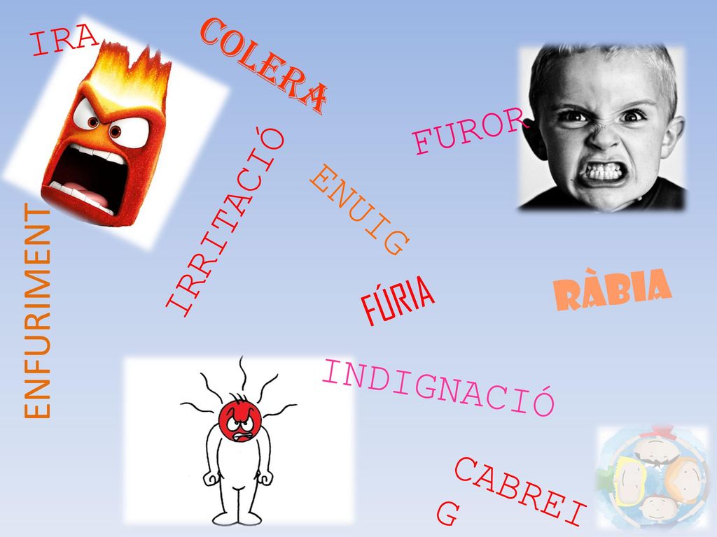 IRA COLERA FUROR IRRITACIÓ ENUIG FÚRIA RÀBIA ENFURIMENT INDIGNACIÓ CABREIG