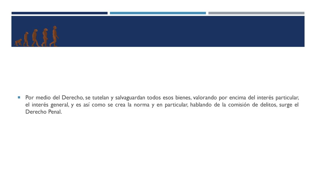 Por medio del Derecho, se tutelan y salvaguardan todos esos bienes, valorando por encima del interés particular, el interés general, y es así como se crea la norma y en particular, hablando de la comisión de delitos, surge el Derecho Penal.