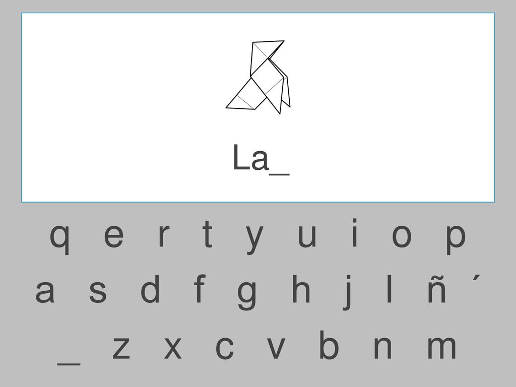La_ q e r t y u i o p.