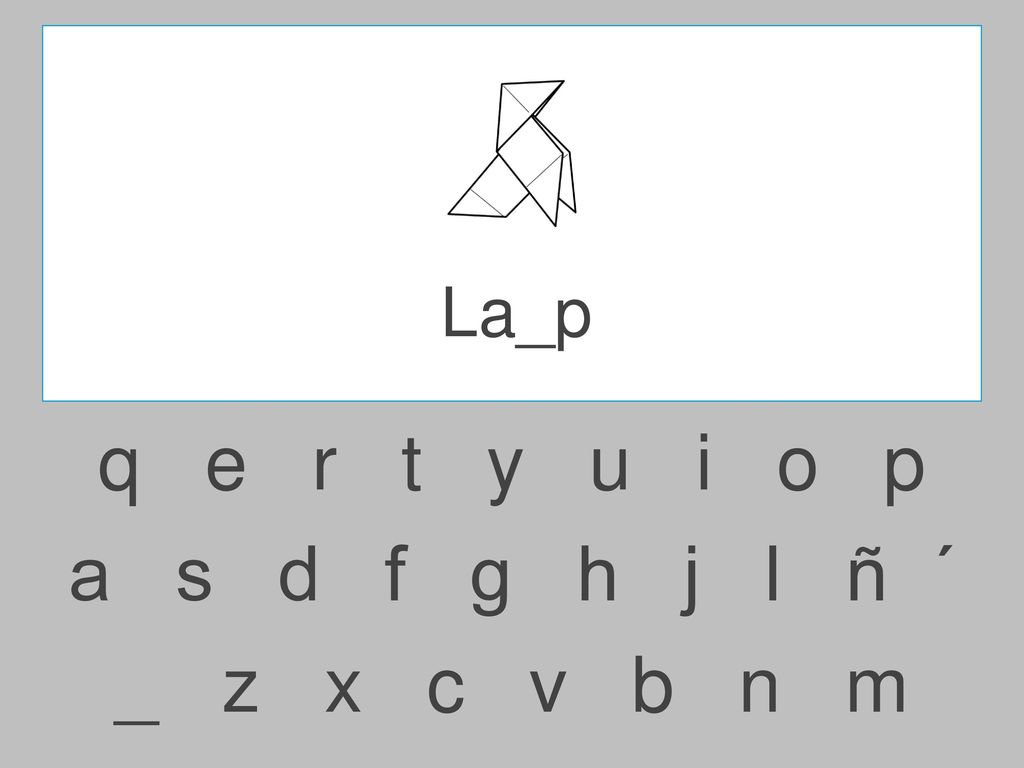 La_p q e r t y u i o p.