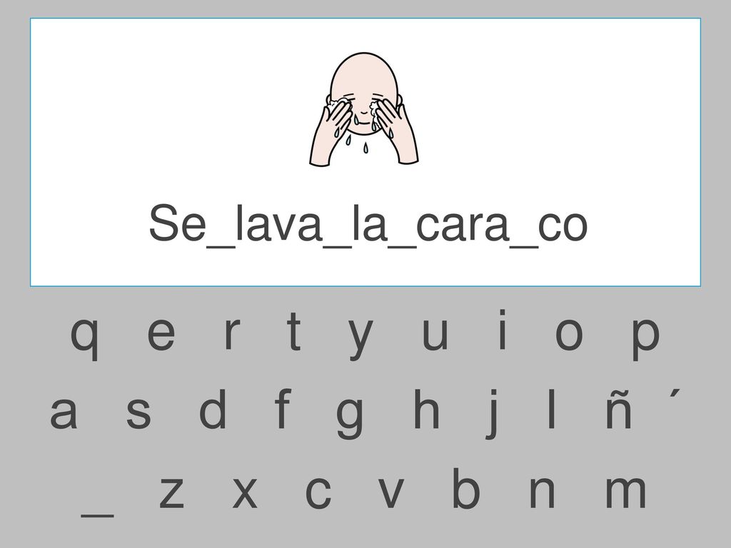 q e r t y u i o p a s d f g h j l ñ ´ _ z x c v b n m