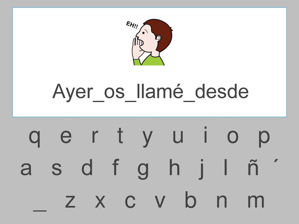 q e r t y u i o p a s d f g h j l ñ ´ _ z x c v b n m