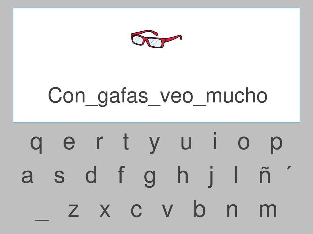 q e r t y u i o p a s d f g h j l ñ ´ _ z x c v b n m