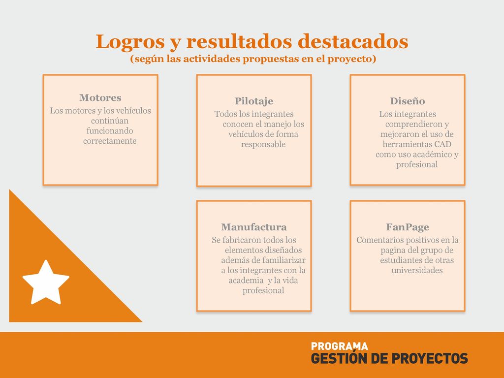 Los motores y los vehículos continúan funcionando correctamente