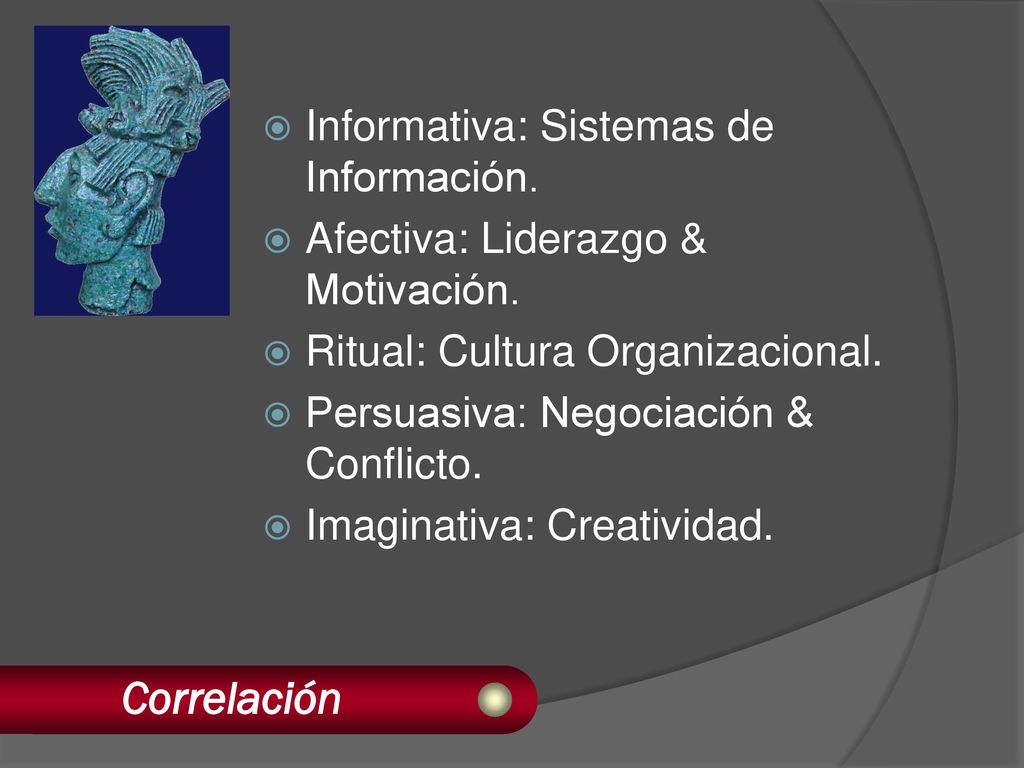 Correlación Informativa: Sistemas de Información.