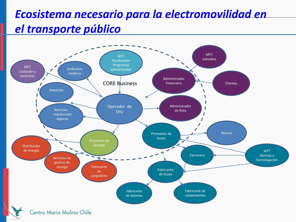 Ecosistema necesario para la electromovilidad en el transporte público