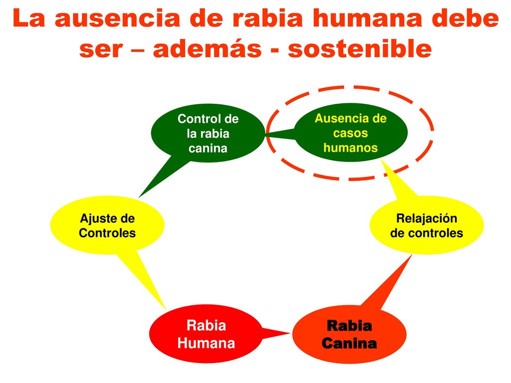 La ausencia de rabia humana debe ser – además - sostenible