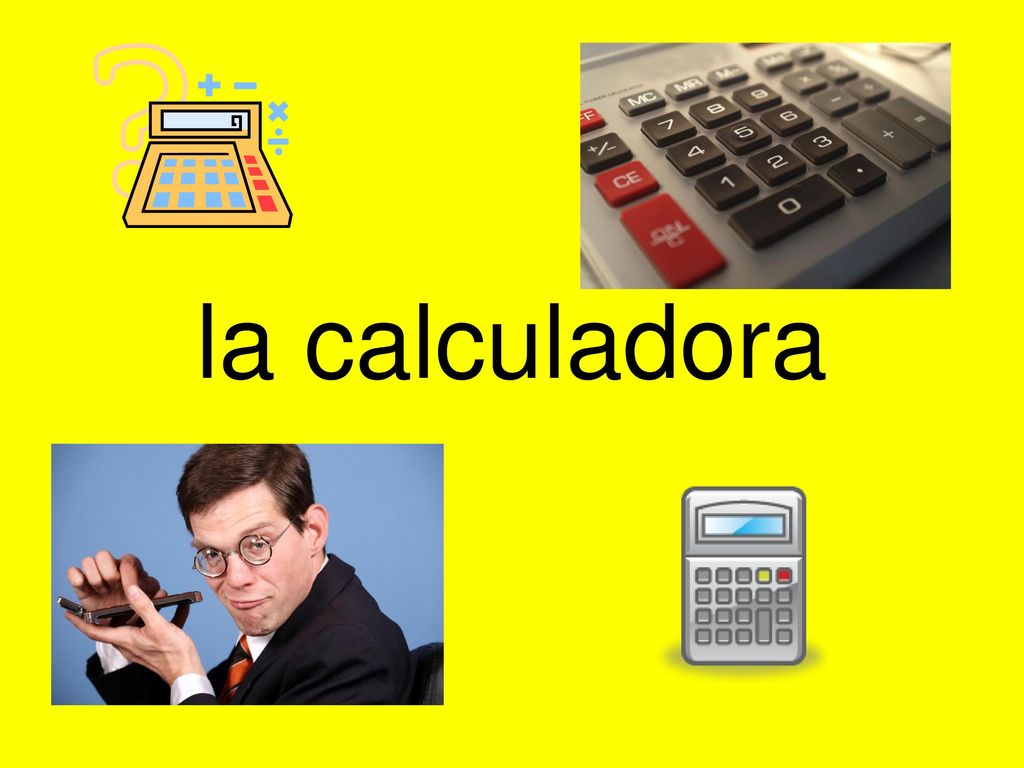 la calculadora