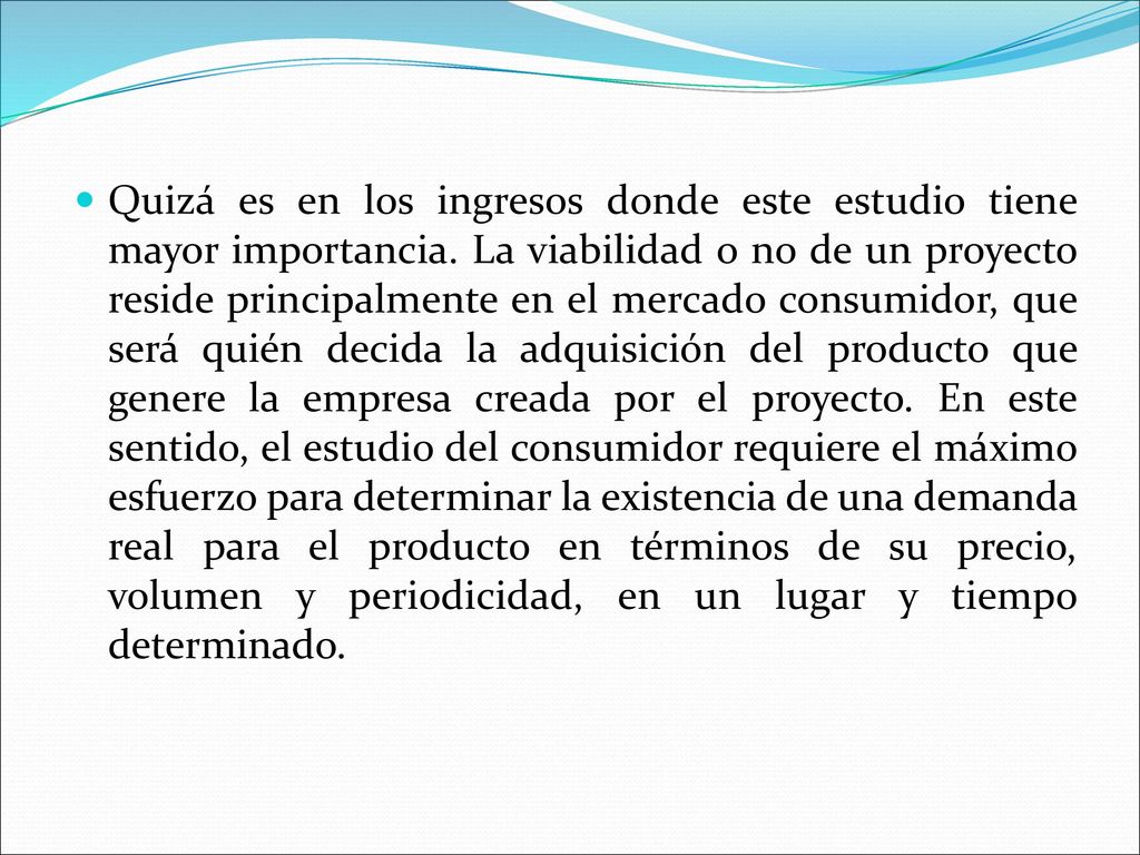 Quizá es en los ingresos donde este estudio tiene mayor importancia