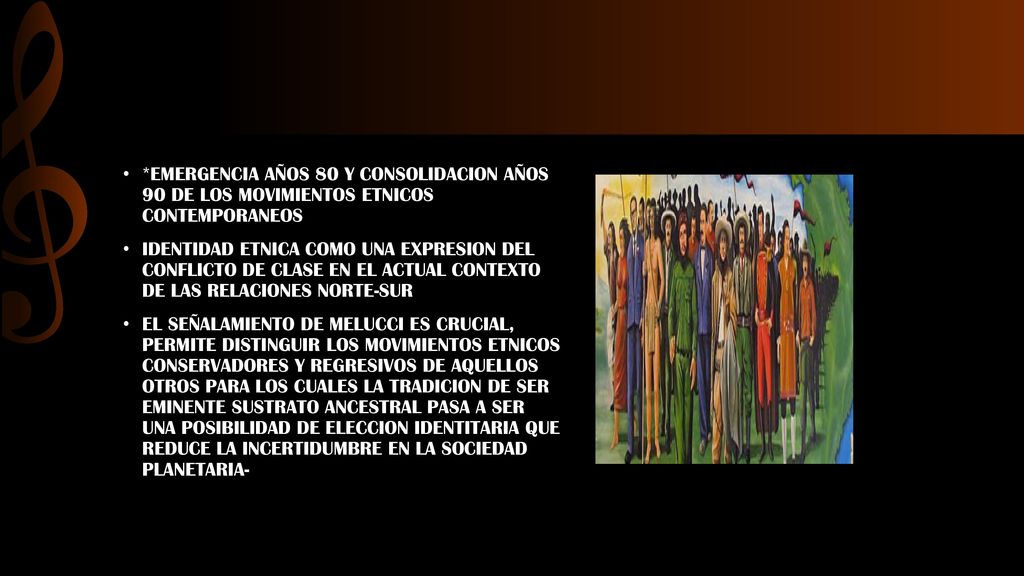 *EMERGENCIA AÑOS 80 Y CONSOLIDACION AÑOS 90 DE LOS MOVIMIENTOS ETNICOS CONTEMPORANEOS