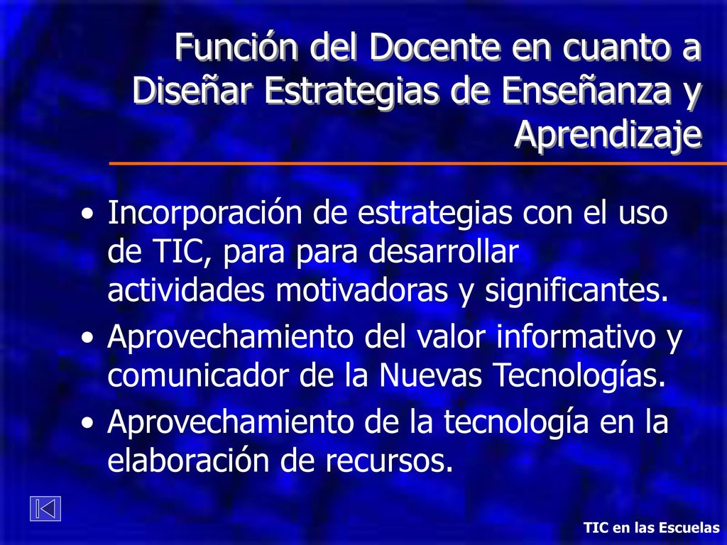 Función del Docente en cuanto a Diseñar Estrategias de Enseñanza y Aprendizaje