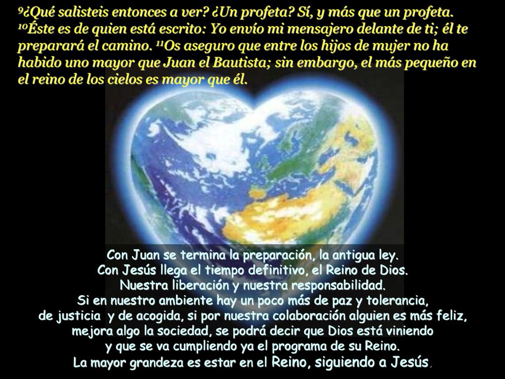 La mayor grandeza es estar en el Reino, siguiendo a Jesús.