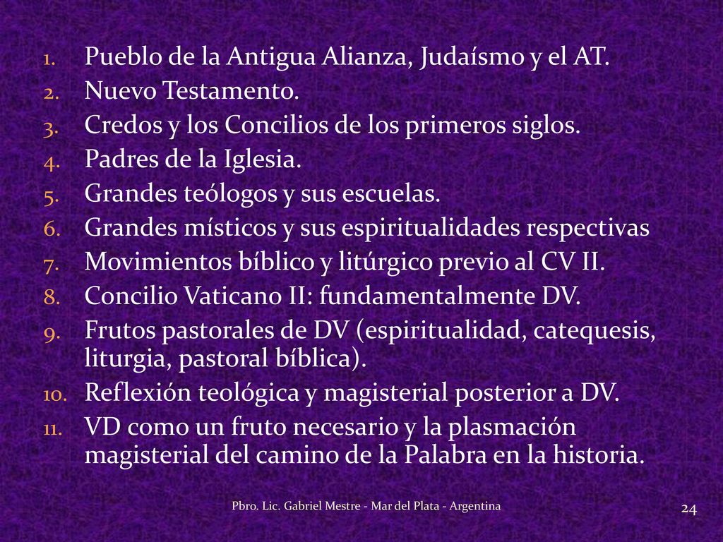 Pueblo de la Antigua Alianza, Judaísmo y el AT. Nuevo Testamento.
