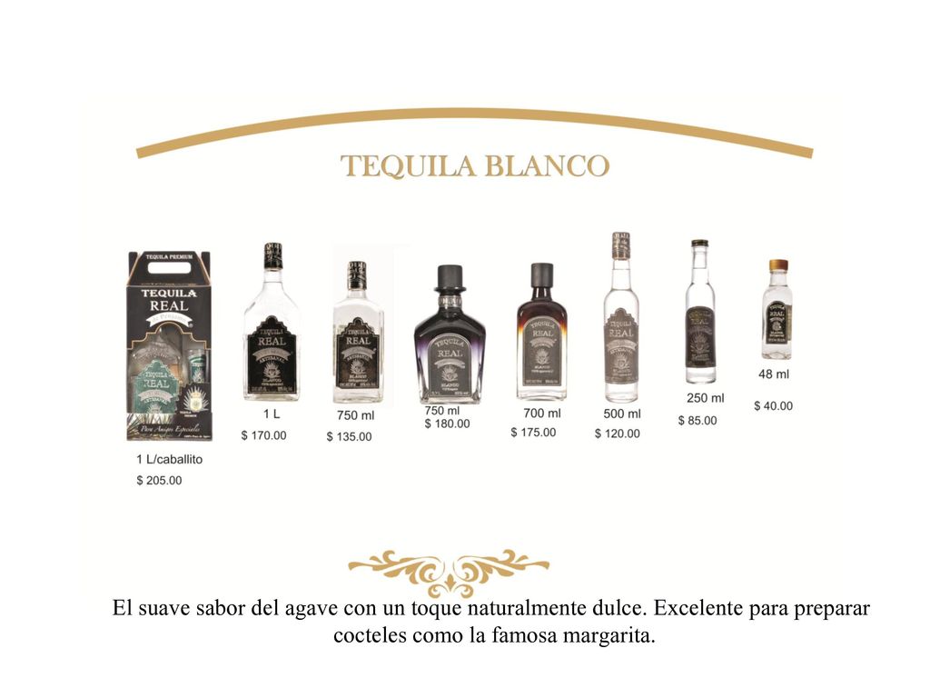 El suave sabor del agave con un toque naturalmente dulce
