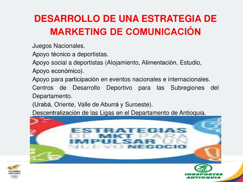 Desarrollo de una estrategia de marketing de comunicación