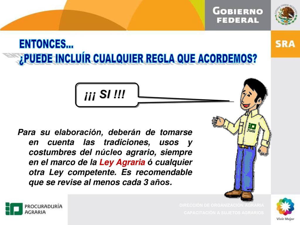 ENTONCES... ¿PUEDE INCLUÍR CUALQUIER REGLA QUE ACORDEMOS ¡¡¡ SI !!!
