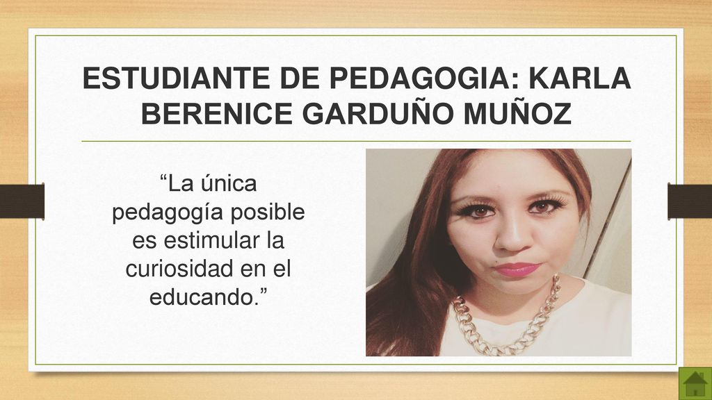 Yessenia Evaristo Guapo edad: 20 años pedagogia: para mi pedagogia es formar personas, Atravez del proseso enseñanza-aprendizaje, Mediante la aplicacion de metodos y tecnicas, con el objetivo de resaltar las habilidades del sujeto .