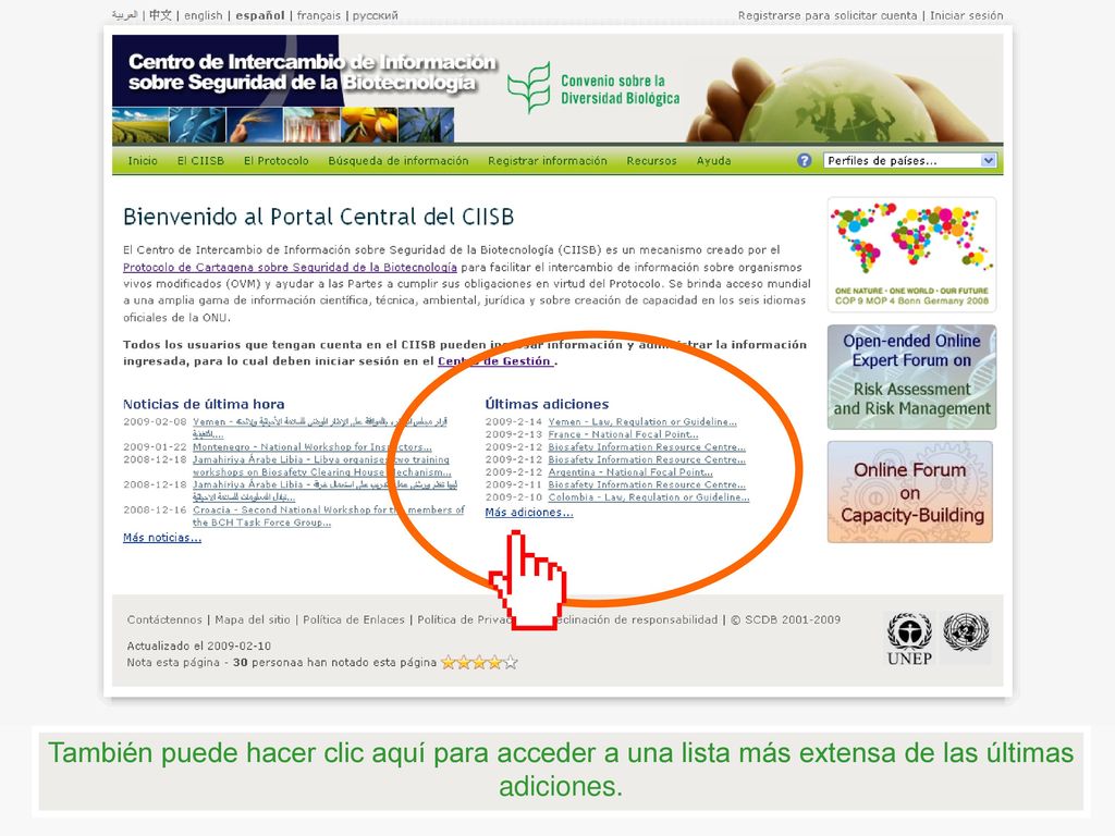 También puede hacer clic aquí para acceder a una lista más extensa de las últimas adiciones.