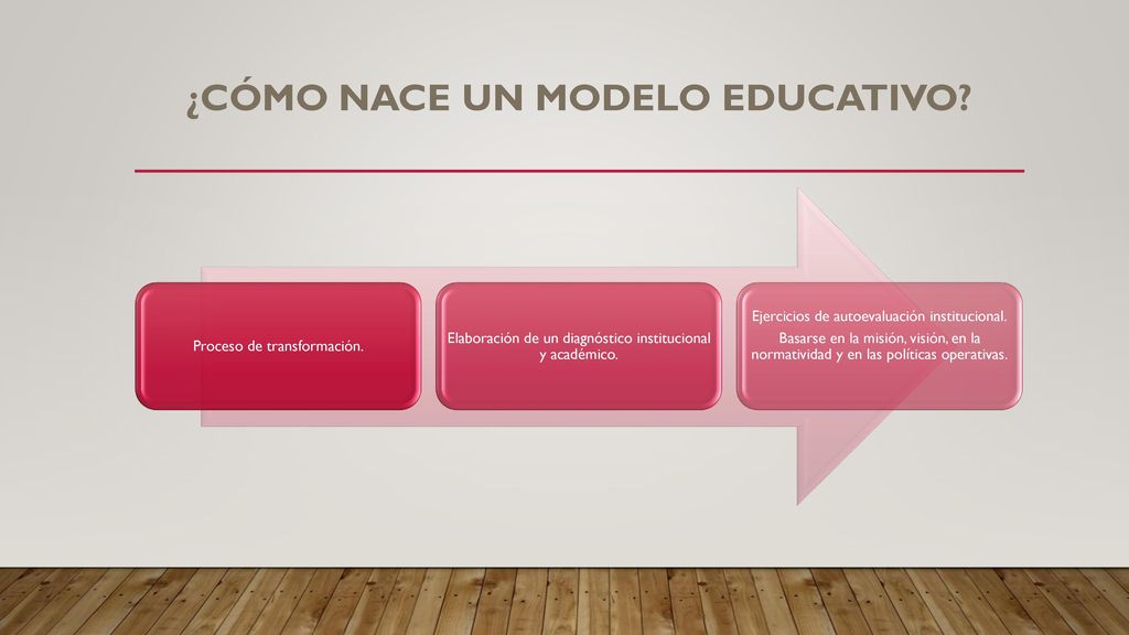 ¿Cómo nace un modelo educativo