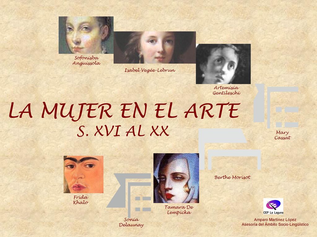 LA MUJER EN EL ARTE S. XVI AL XX Sofonisba Anguissola