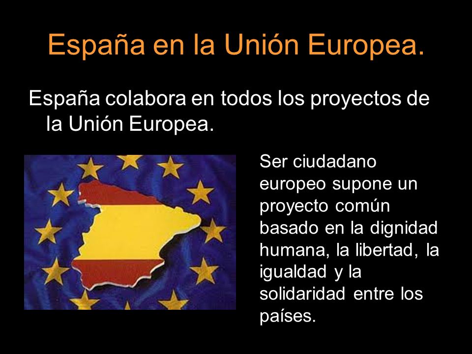 España en la Unión Europea.