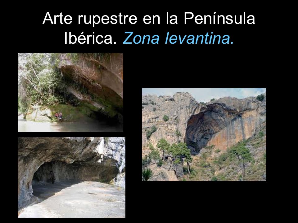 Arte rupestre en la Península Ibérica. Zona levantina.