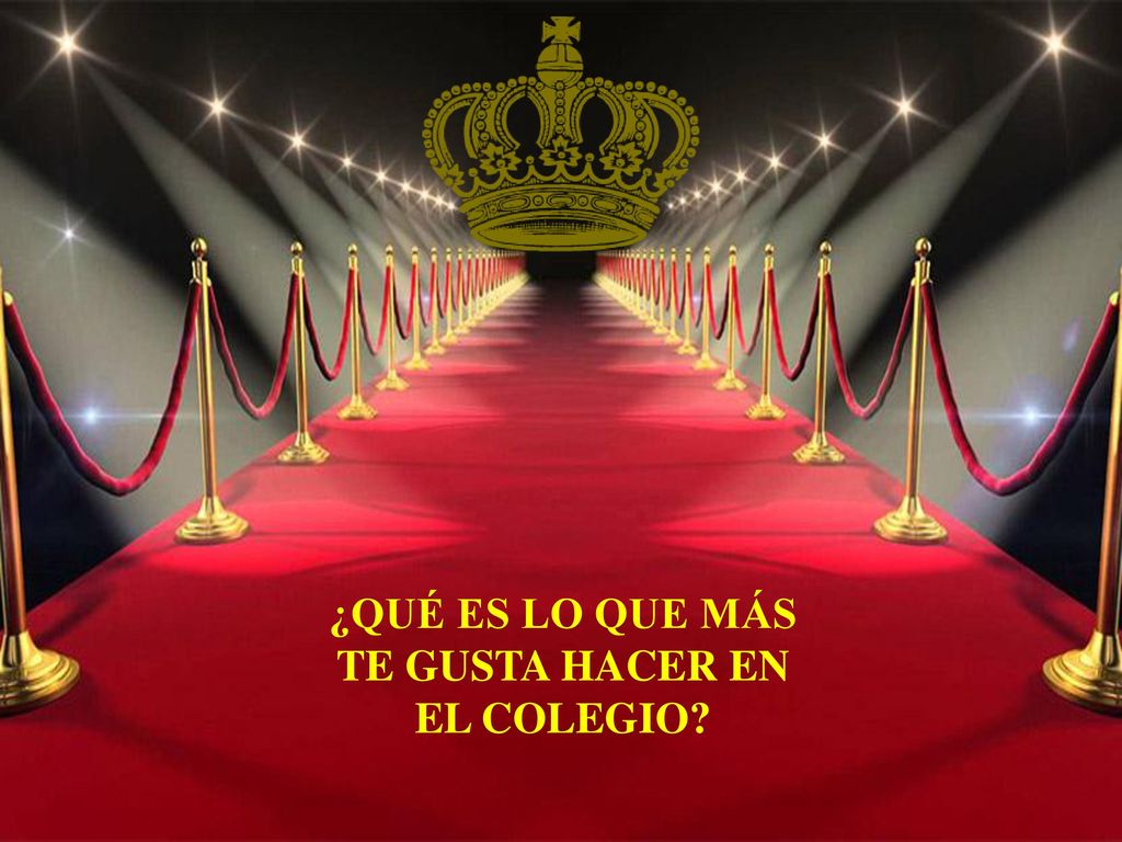¿QUÉ ES LO QUE MÁS TE GUSTA HACER EN EL COLEGIO