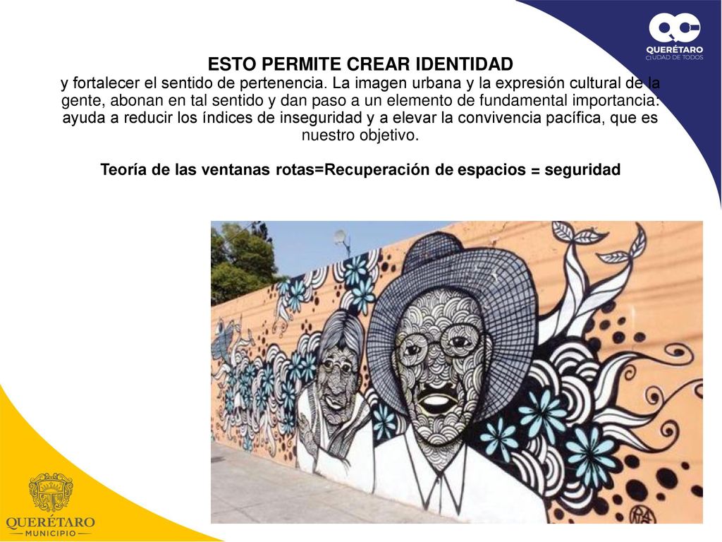 ESTO PERMITE CREAR IDENTIDAD y fortalecer el sentido de pertenencia