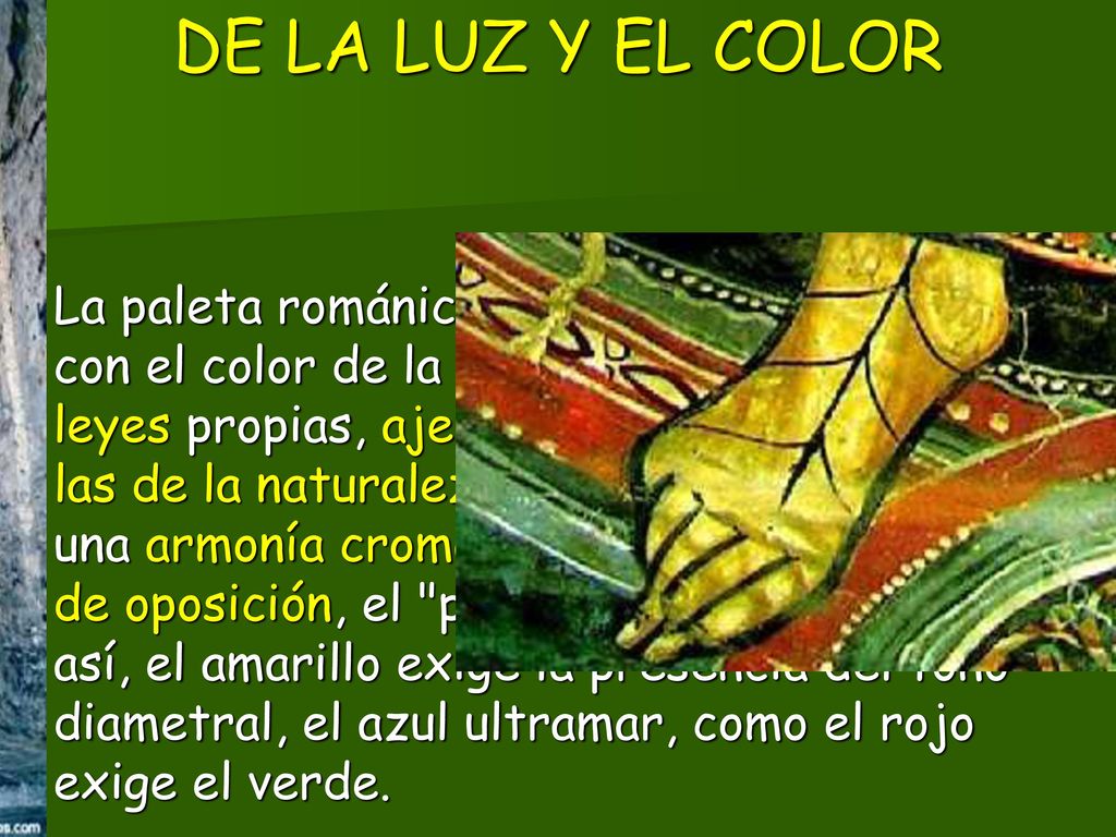 DE LA LUZ Y EL COLOR