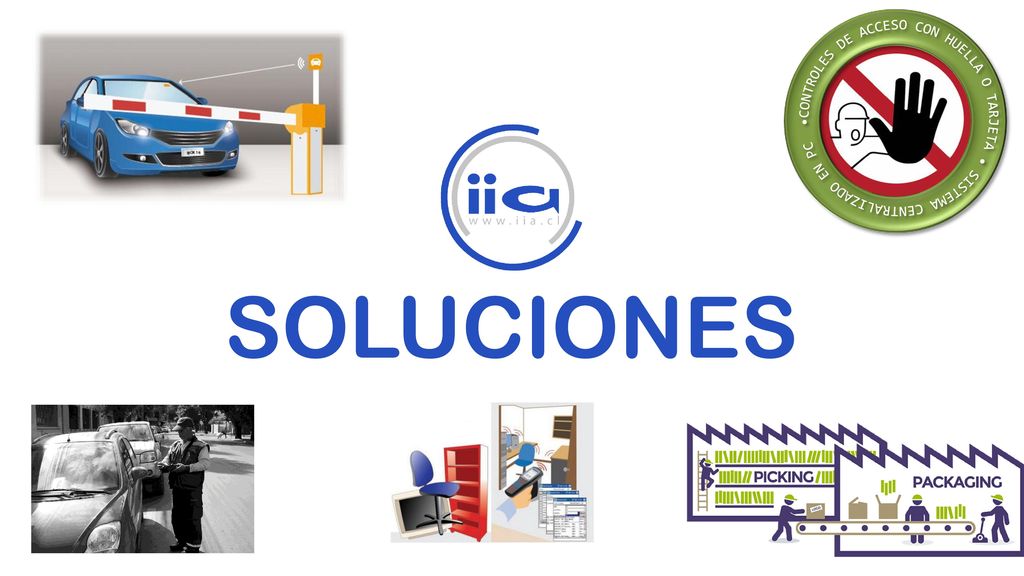 CONTROLES DE ACCESO CON HUELLA O TARJETA • SISTEMA CENTRALIZADO EN PC •
