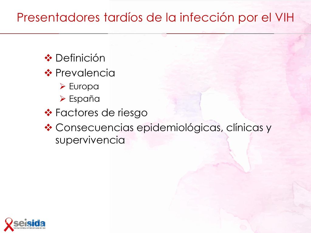 Presentadores tardíos de la infección por el VIH