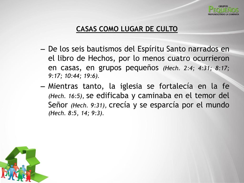 Grupos Pequeños En El Nuevo Testamento Ppt Descargar