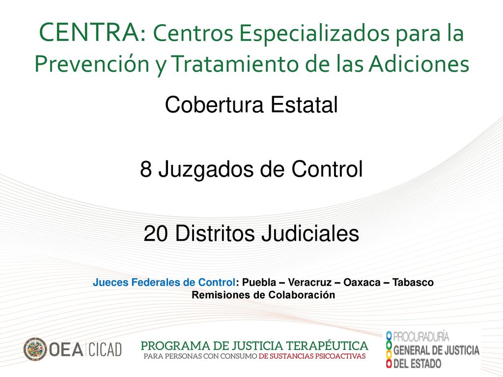 CENTRA: Centros Especializados para la Prevención y Tratamiento de las Adiciones