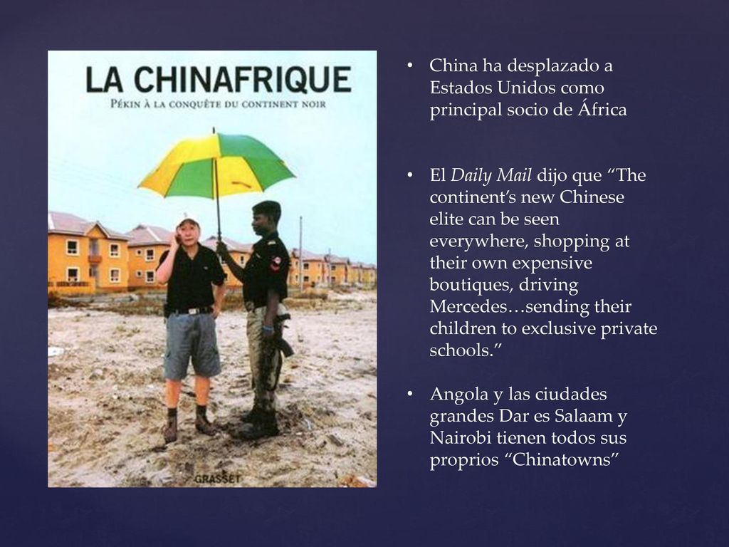 China ha desplazado a Estados Unidos como principal socio de África
