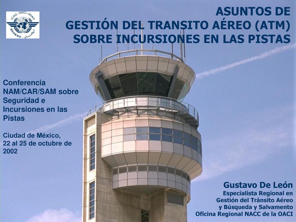 ASUNTOS DE GESTIÓN DEL TRANSITO AÉREO (ATM) SOBRE INCURSIONES EN LAS PISTAS