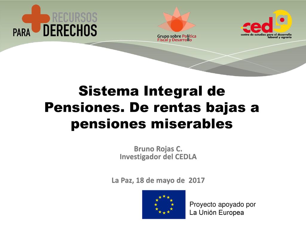 Sistema Integral de Pensiones. De rentas bajas a pensiones miserables